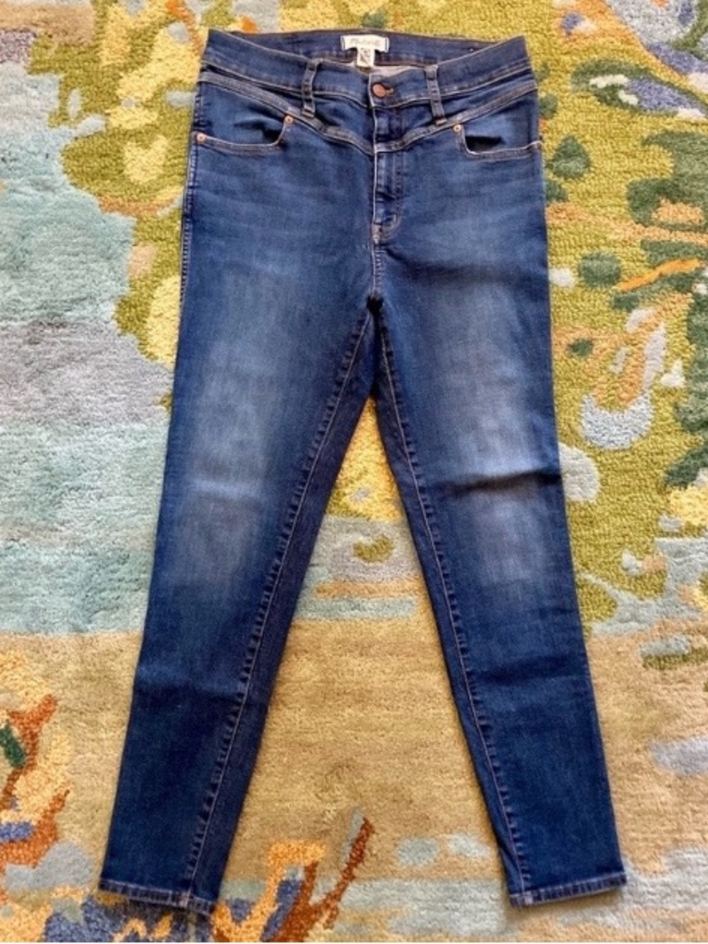 Madewell 10" High-Rise Skinny Jeans Yoke Edition